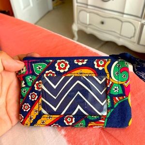 Vera Bradley ID holder/coin purse. Basically new!
